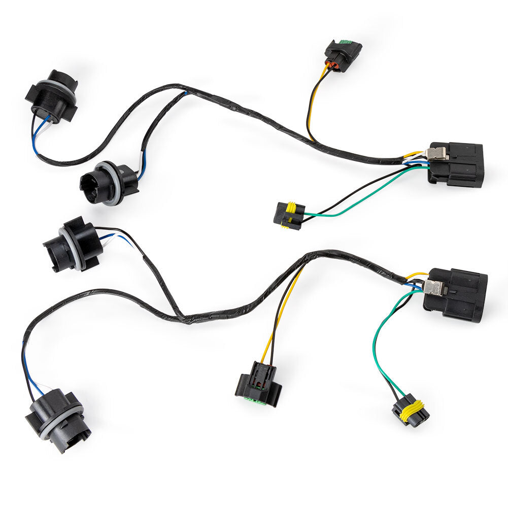 2-piece headlight wiring harness for 2007-2013 for Chevrolet Silverado 1500 HD 25962806