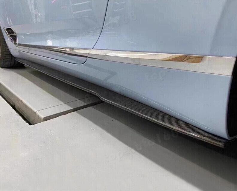 Carbon fiber body side skirt boiler for Bentley GT 2012-2018