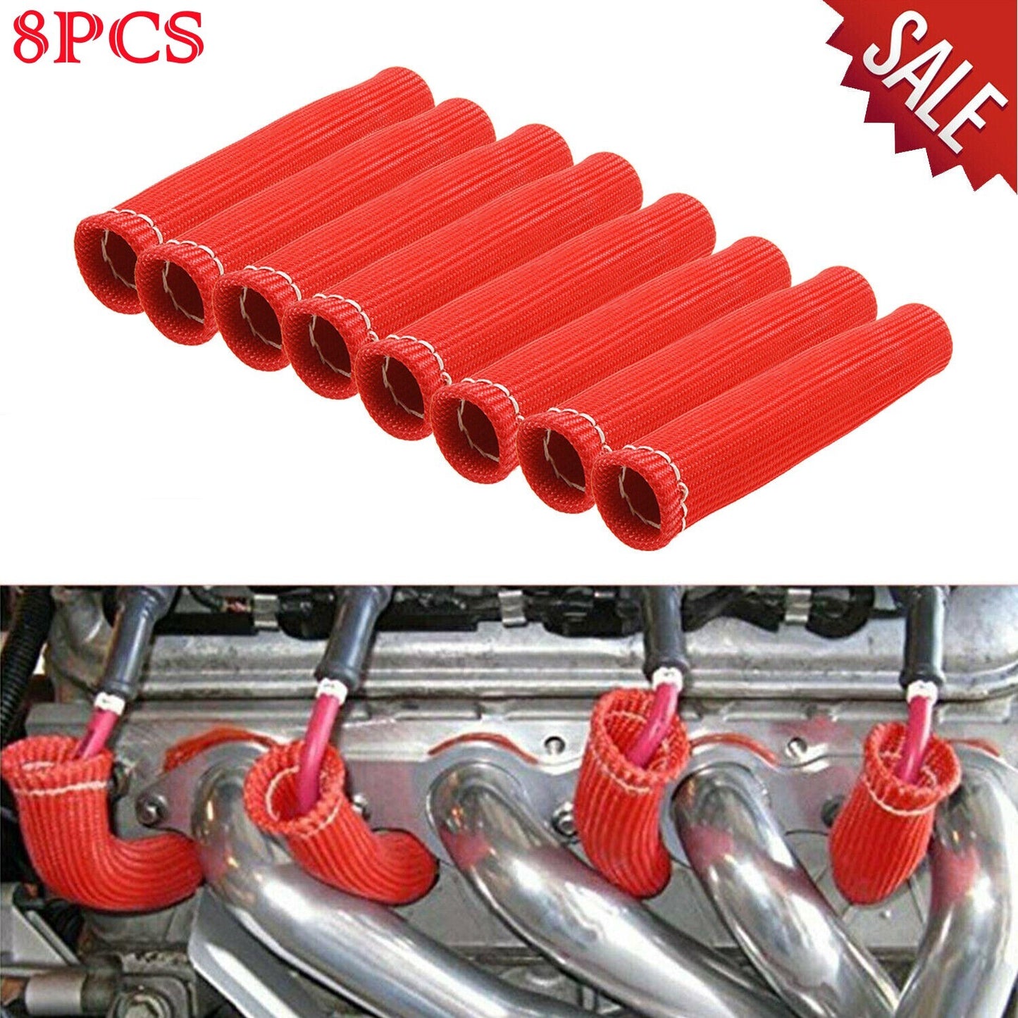 Heat insulation sleeve, spark plug, wire shoe, protective sleeve, heat insulation cover