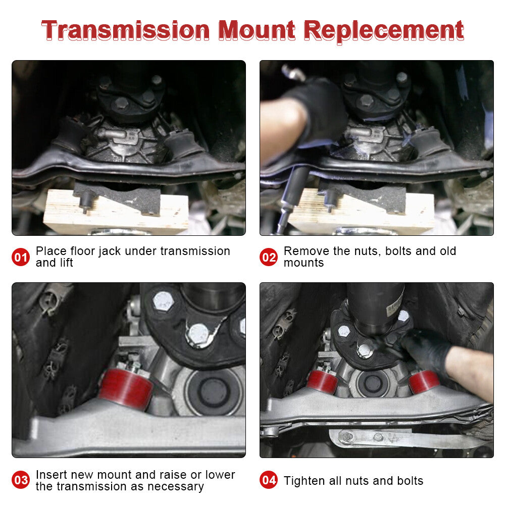 Replacement Polyurethane Transmission Mount for BMW E36 E39 E46 E88 E90 E92 Z3