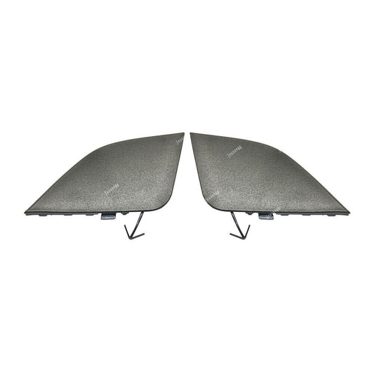 Pair Front Left +Right Bumper Tow Hook Eye Cover for Toyota RAV4 2016?18 Black