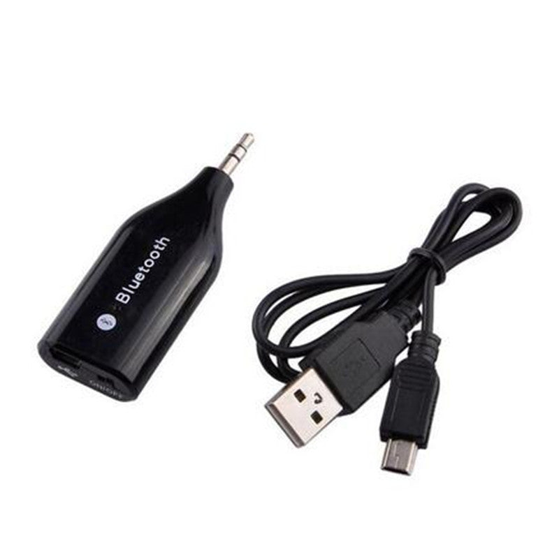 Car Stereo Audio Music Receiver Adapter Wireless Bluetooth AUX Phone Hands