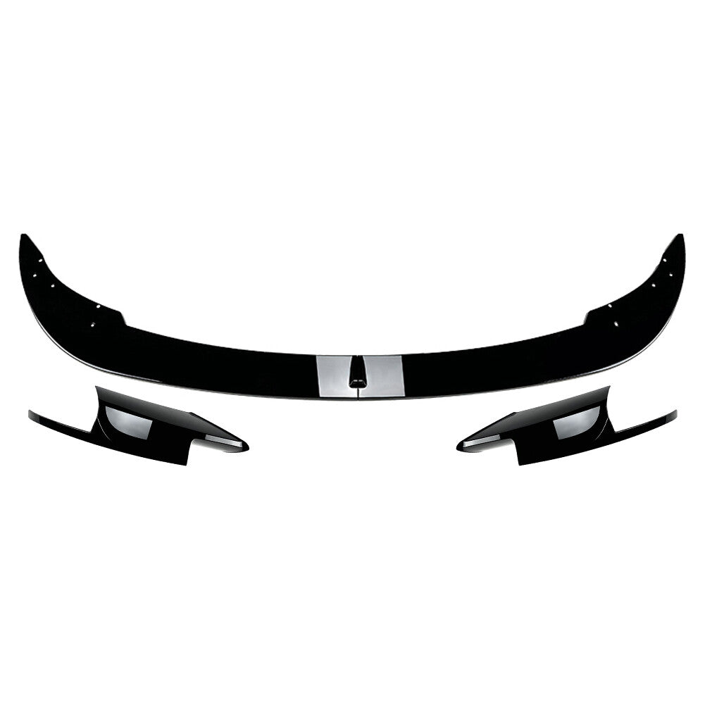 Front Bumper Lip + Side Corner Splitter for BMW 5 Series F10 F11 M5 2011-2017 16