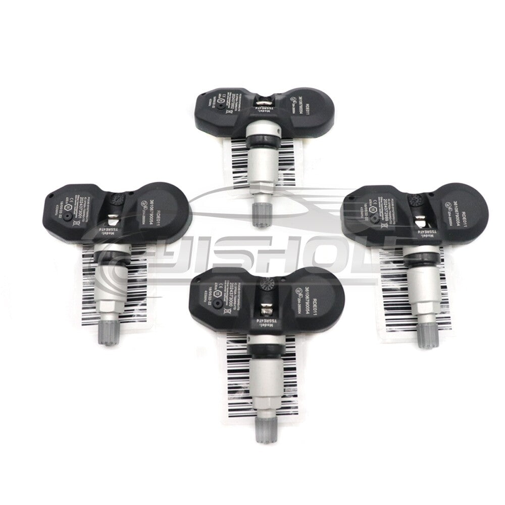 (4) Kit 36106790054 Tire Pressure Sensor (TPMS) for BMW for Mini 433MHz TS-BM03