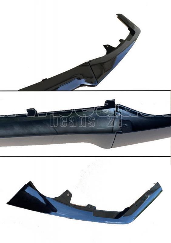 Front Bumper Lip Chin Spoiler for Ford for Mustang GT500 Style 2015-17 Glossy Black