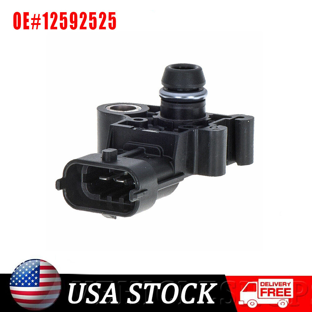 Supercharger MAP sensor 12592525 for universal for Corvette Camaro CTS 3 bar LSA LS9