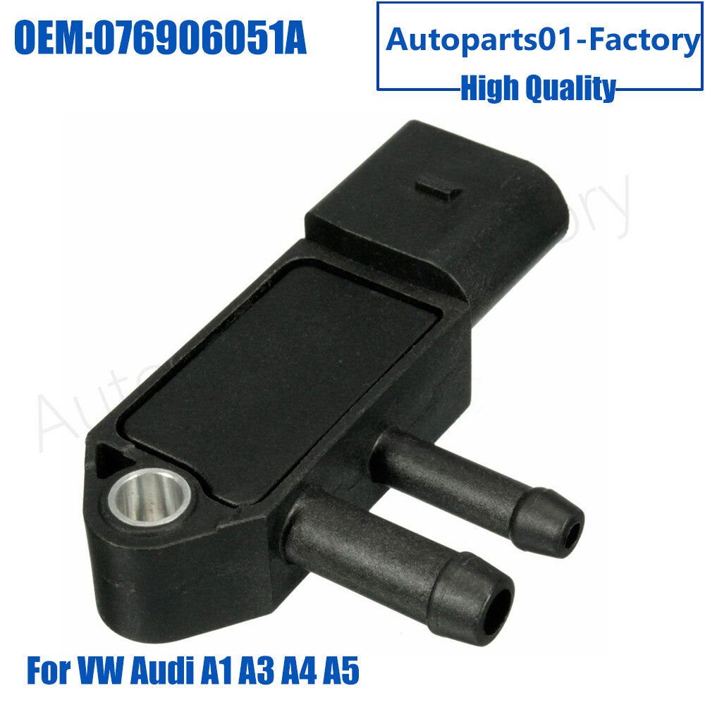 076906051A EGR Pressure Sensor Sensor Fit for VW Beetle for Audi for Golf for Jetta 2.0L