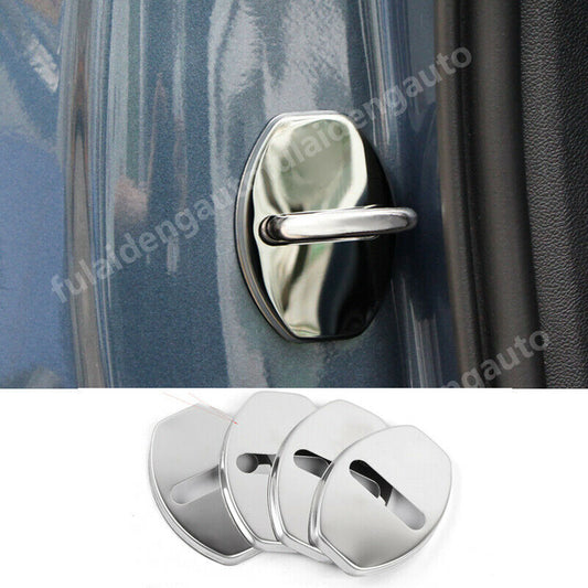 for Porsche Macan for Cayenne Boxster for 911 Silve Door Lock Protector Rust Proof Cover
