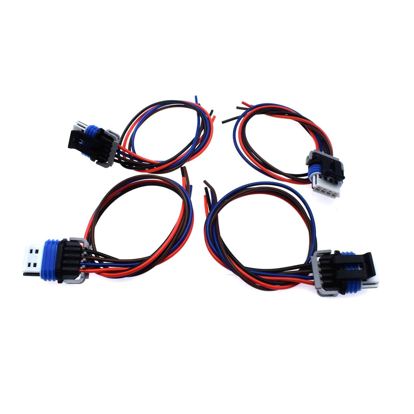 4-Piece Ignition Coil Connector Harness for Chevrolet Silverado for GMC for Sierra