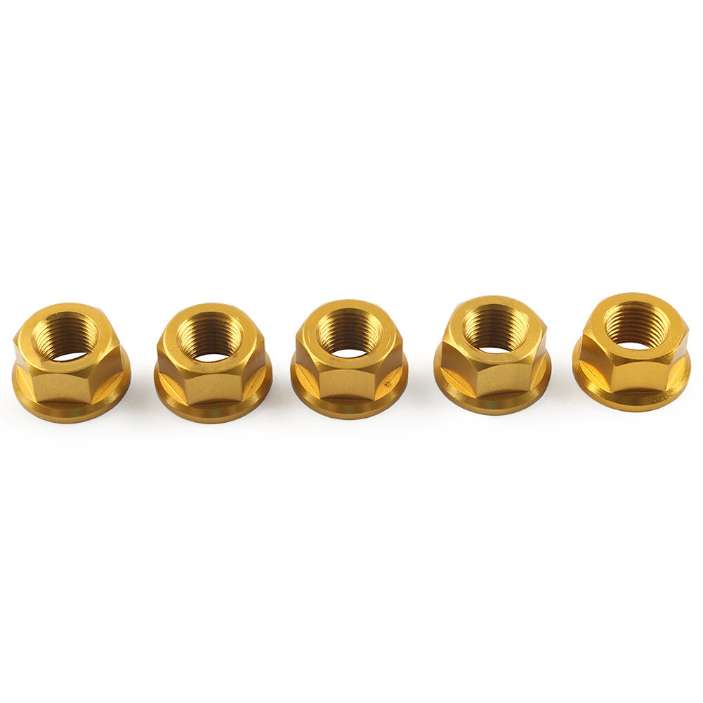 Kettenradmuttern M10 for Ducati Hypermotard 796 950 Hyperstrada 821 939 Gold