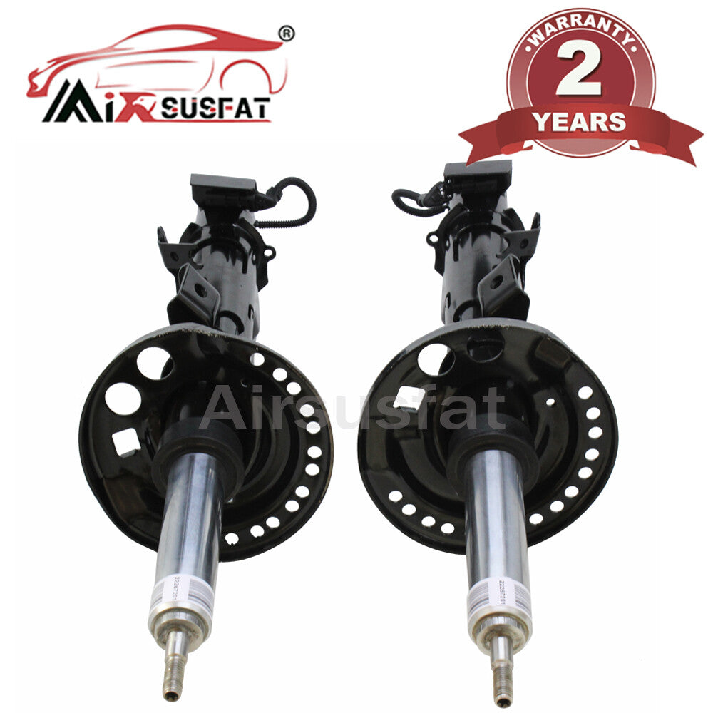 Pair Front Air Shock Absorbers for Cadillac CTS 2014-2019 W/ Electric 23247462