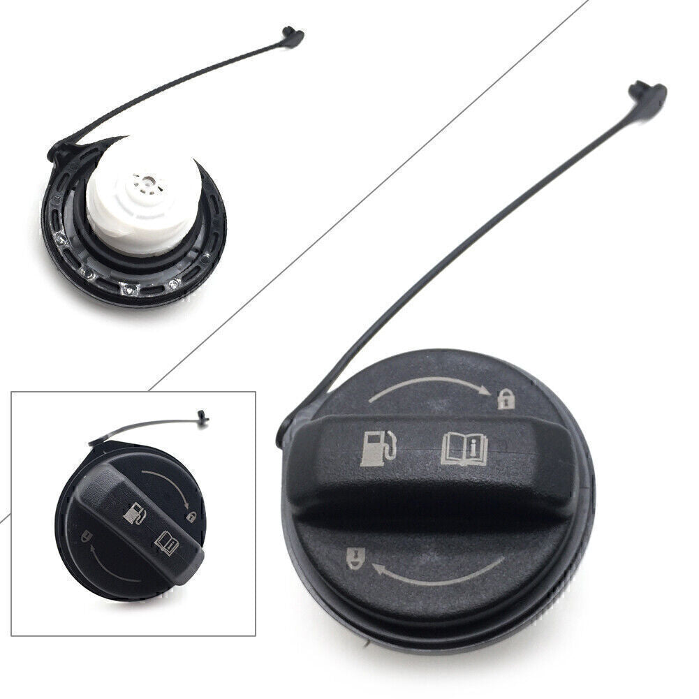 1X Car Fuel Gas Cap For Check Engine Light for Kia 31010-3L600U Tank Cap Black