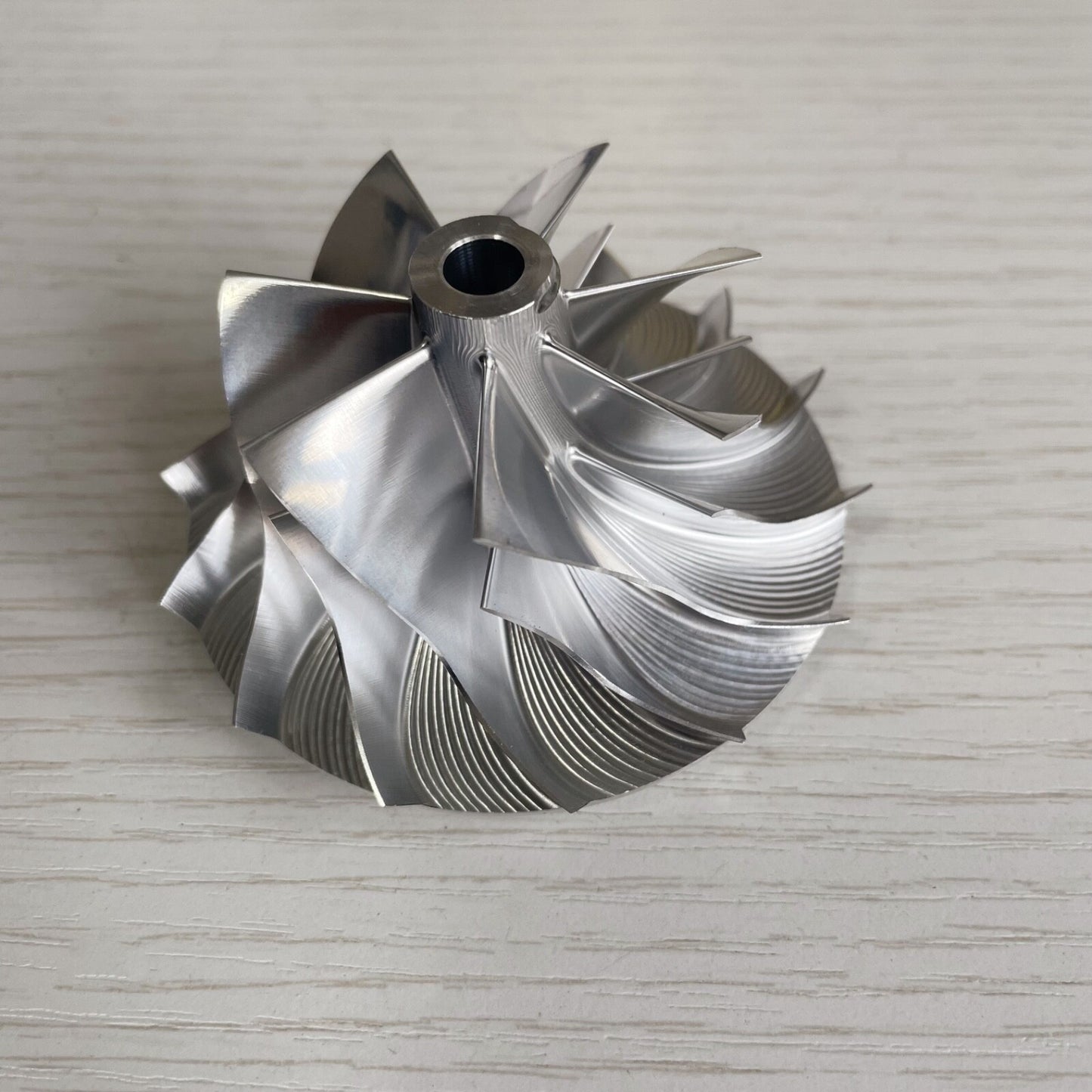 K16 50.33/71.00 mm 7+7 insert high-performance milling/bulk compressor wheel
