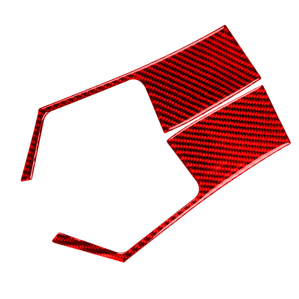 Red Carbon Fiber Window Conditioner Outlet Cover for Nissan GT-R R35 2008-2016
