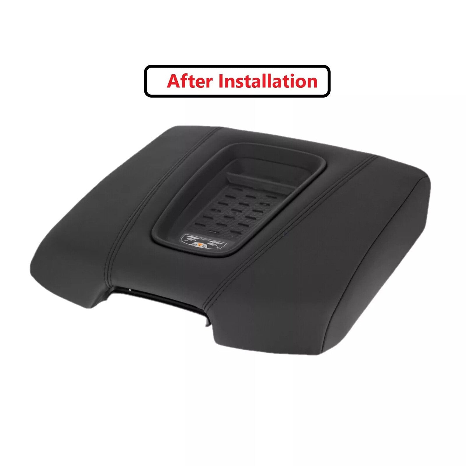 Center Console Lid Armrest Cover Replace Kit for Cadillac for Escalade 2015-2020
