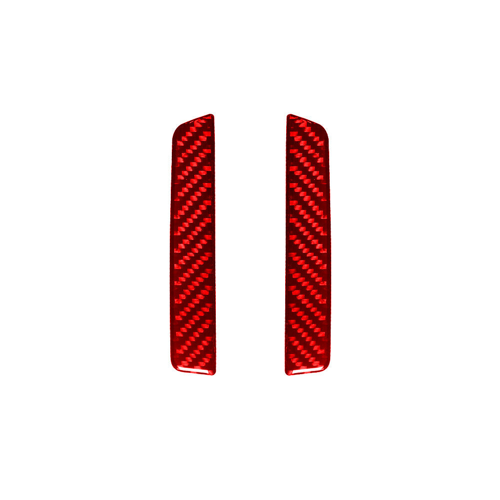 Red Carbon Fiber Floor Console Rear Cover Trim for LEXUS RX330 RX350 2004-2009