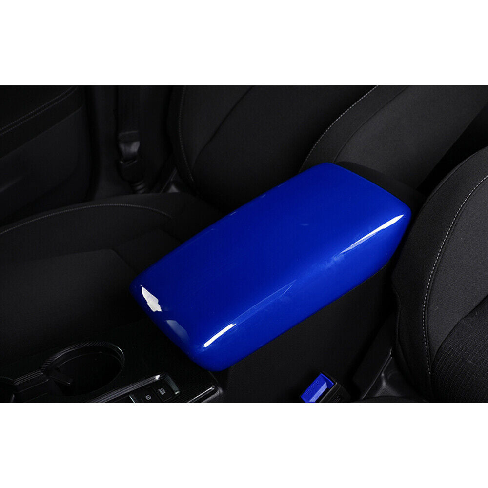 Middle Console Armrest Box Cover Trim for Honda for Civic 11th 2022-2023 Bright Blue