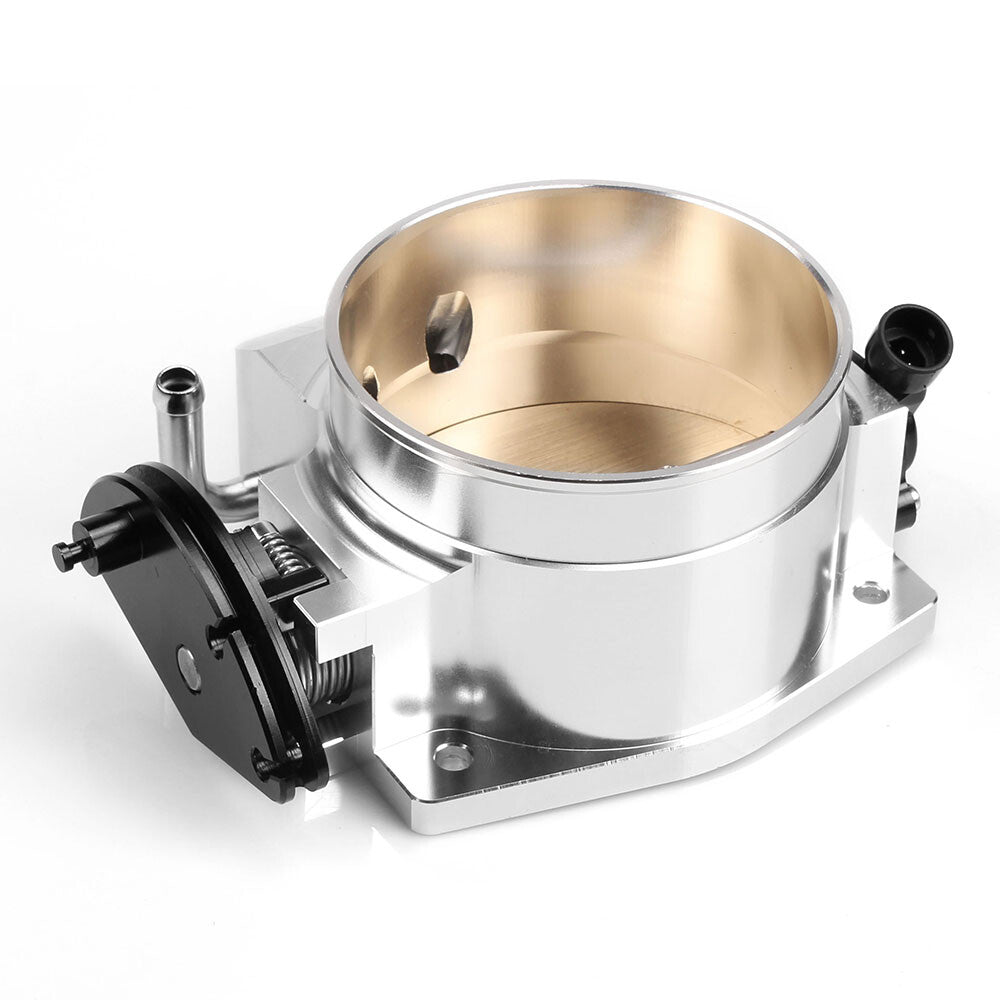 102mm Throttle body+TPS IAC Throttle Position Sensor for III LS1 LS2 LSX Silver