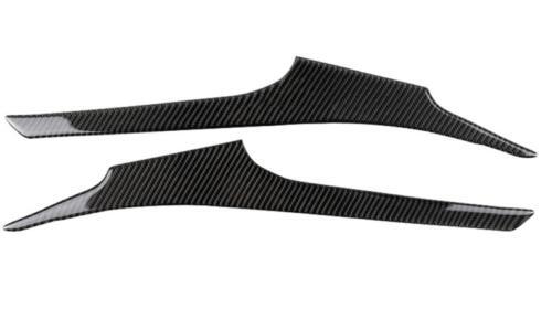A Interior Real Carbon Fiber Inner Door Panel Stripe Trim Fits 14-19 IS250 IS350