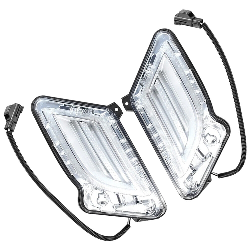 Two-piece set of front LED daytime running indicator lights/lights for left and right, suitable for S60 2011-2013