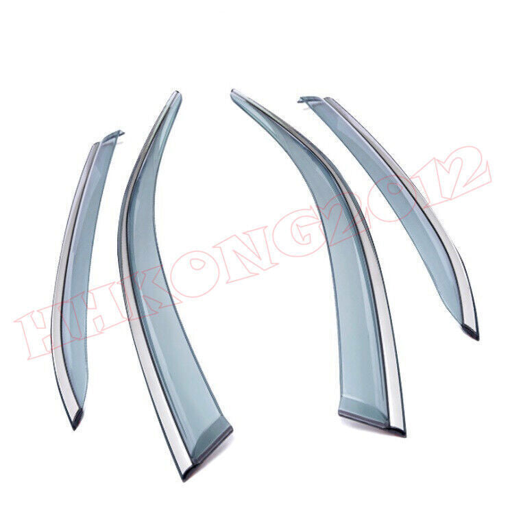 6p for Toyota Highlander 2020-2024 Window Wind Visors Rain Guard Vent Deflectors