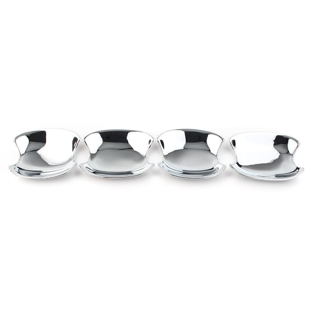 4PCS Outer Door Handle Bowl Cover Trim Chrome Set Fit for Toyota Sienta 2016-2018