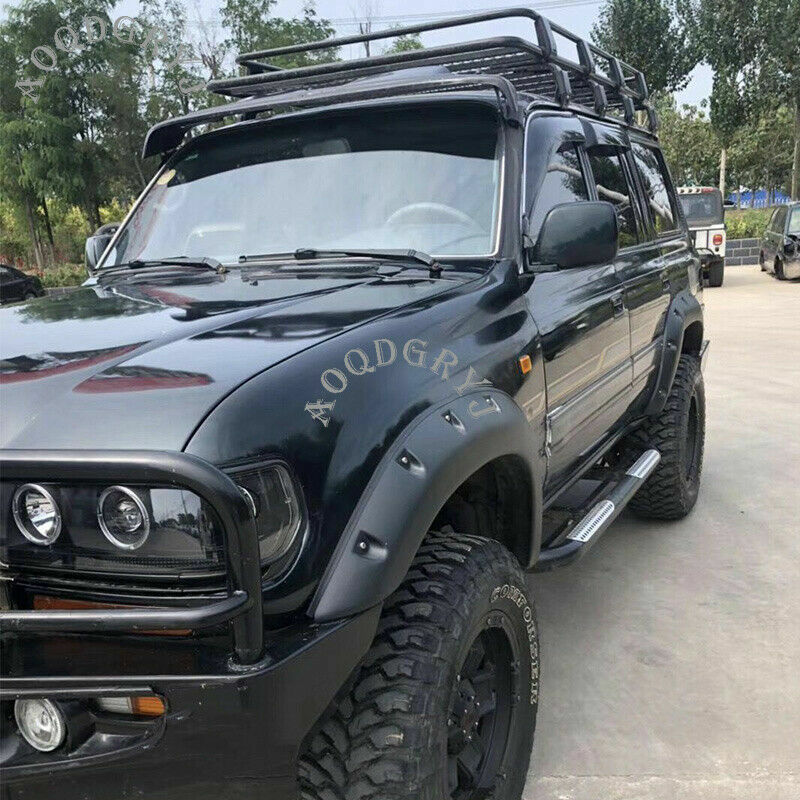 6p Wheel Arch Cover Trim for TOYOTA for Land Cruiser 4500 LC80 FJ80 Fender Flare Kit