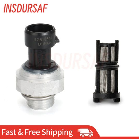 for Chevy for GMC for Hummer Oil Pressure Sensor Switch With Filter 12677836 + 917-143
