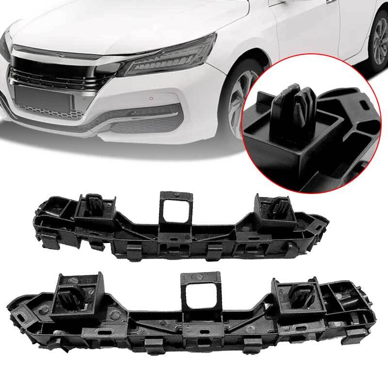 2Pcs Front Bumper Support Bracket Set for Honda Accord 2013 2014 2015 2016 2017