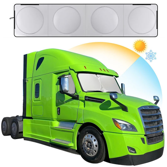For 18-24 for Freightliner Cascadia Windshield Side Windows Sun Shade UV Block Cover