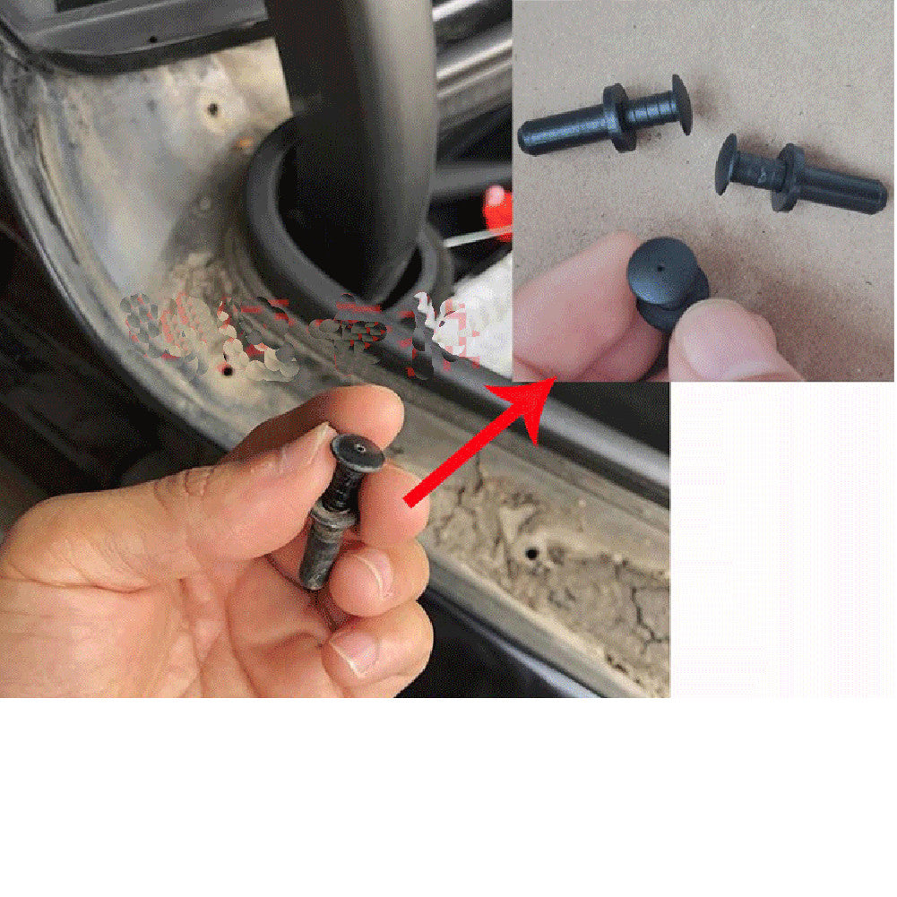 5 Car Tailgate Lining Drip Rail Moulding Trim Clips for Mercedes-benz