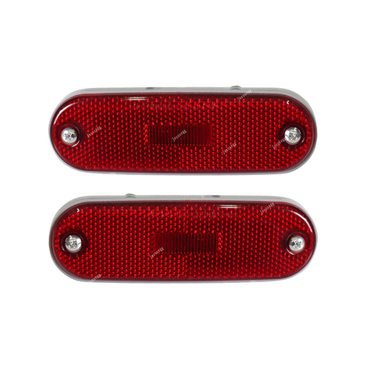 Rear LHRH Side Marker Reflector Light Lamp w/Bulbs for TOYOTA RAV-4 1996-2000