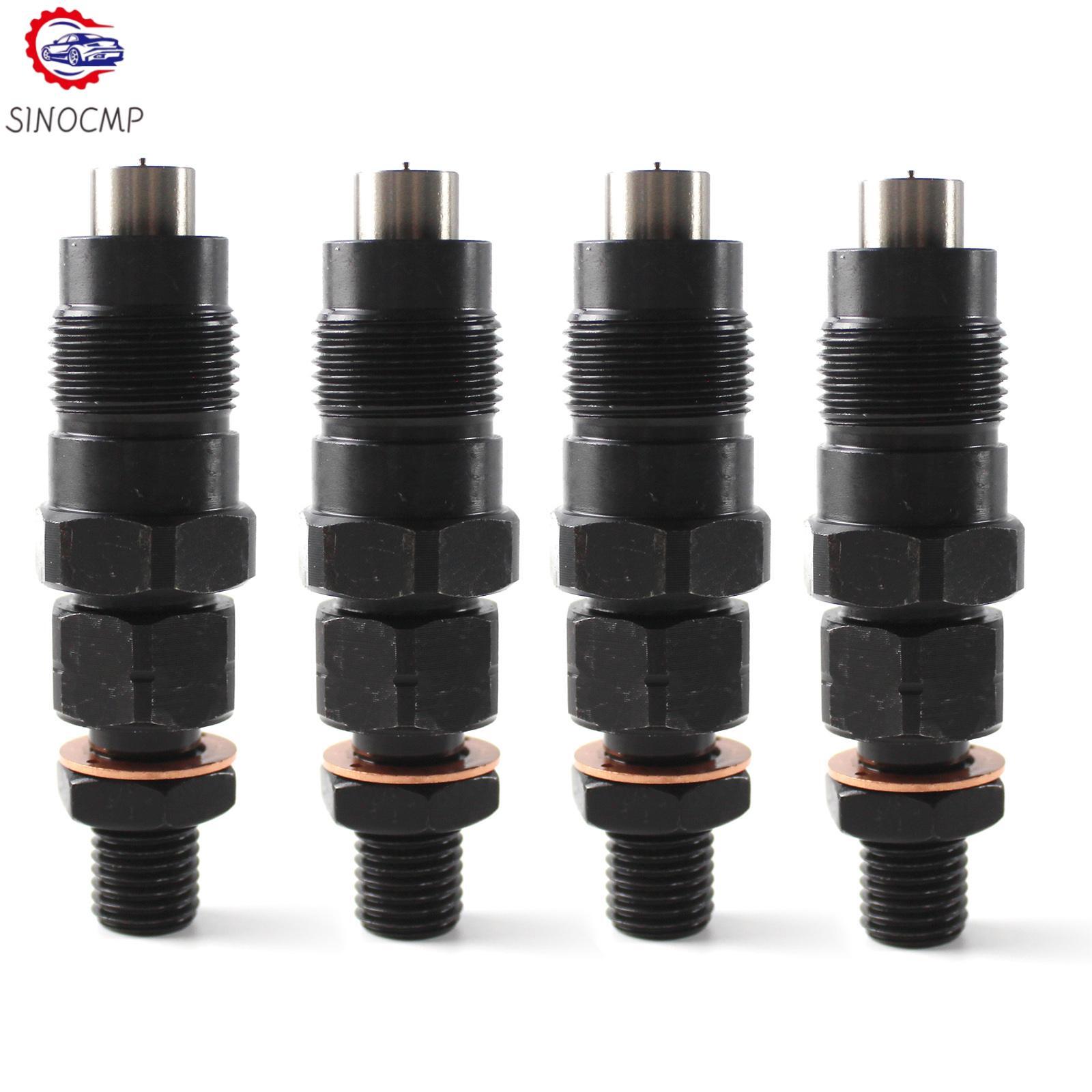 4PCS Diesel Fuel Injector for Mitsubishi Delica Spacegear Pajero 4M40T 4M40 2.8L