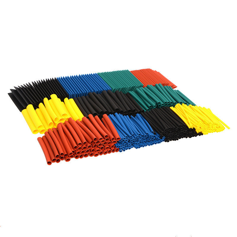 Car Electrical Wire Terminals Heat Shrink Tubing Tube Sleeving Wrap Cable Casing