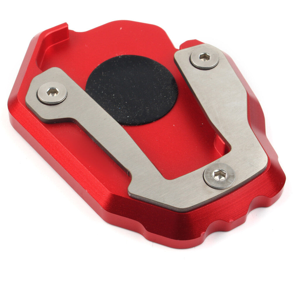 CNC Kickstand Side Stand Extension Plate Fit for Honda CRF1100L L4 Africa Twin Red