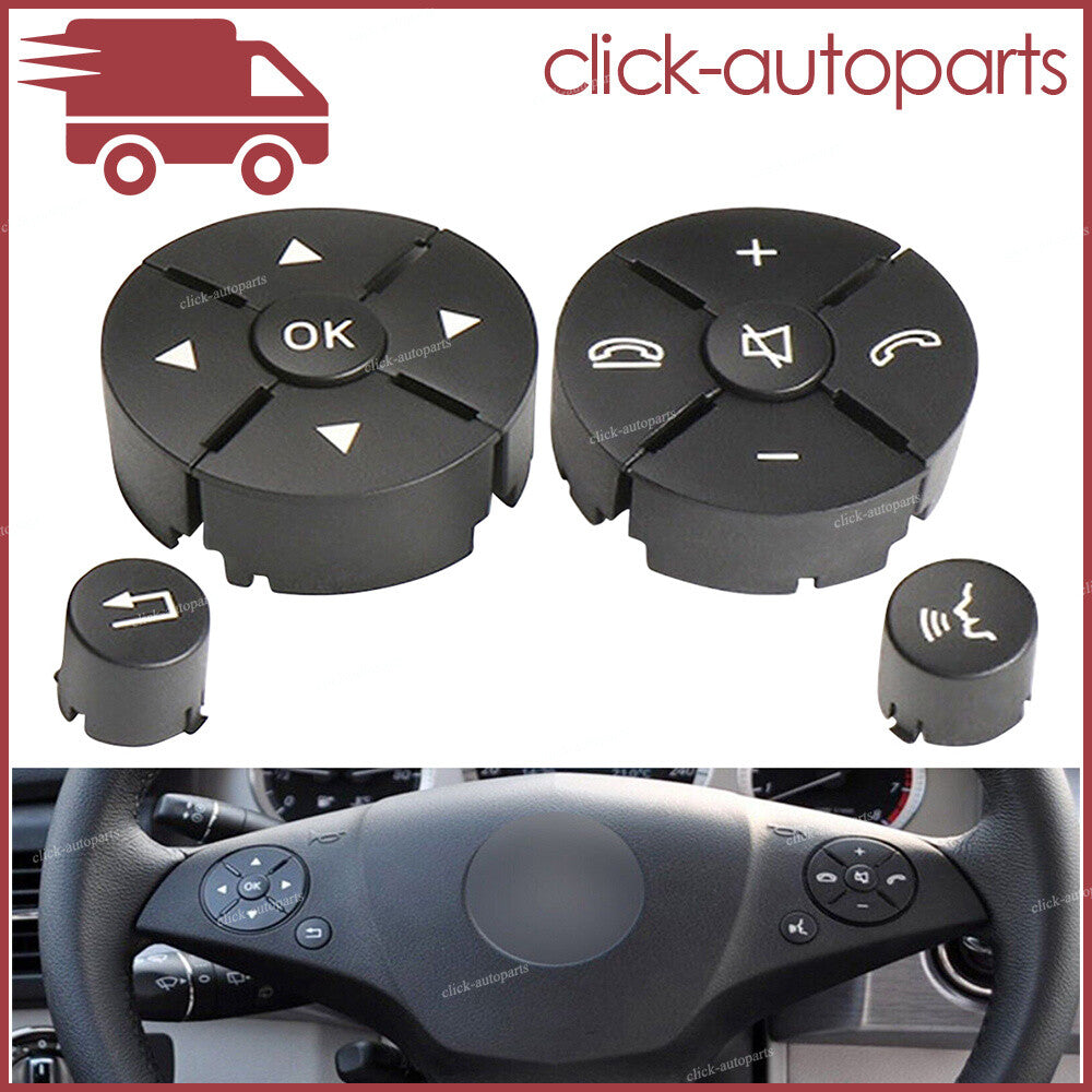 for Mercedes C/E/GLK-Class W204 W212 X204 W207 Steering Wheel Switch Button Kit