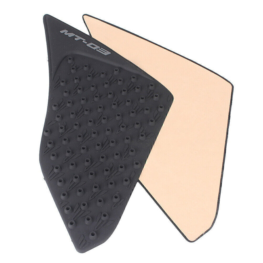 Black Tank Side Pad Traction Gas Knee Grip Stickers Fit for Yamaha MT-03 2015-20 16