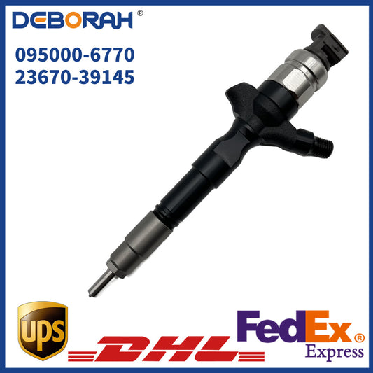 Common Rail Fuel Injectors Nozzle 095000-6770 23670-39145 for Toyota Hiace HILUX