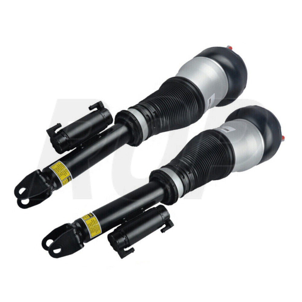 Pair Front Air Suspension Shock Struts for Mercedes W222 S450 S550 RWD 2013-2020