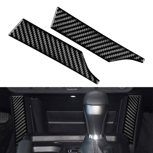 Central Console Storage Box Side Trim Cover for Toyota Tacoma 2015-22 Black LHD