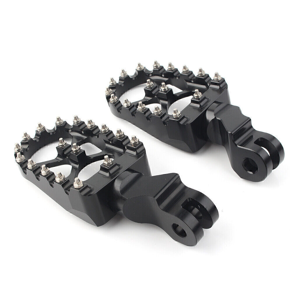 For T100 T900 2001-2015 Thruxton 1200 2004-2015 Wide Front Foot Pegs Footrests