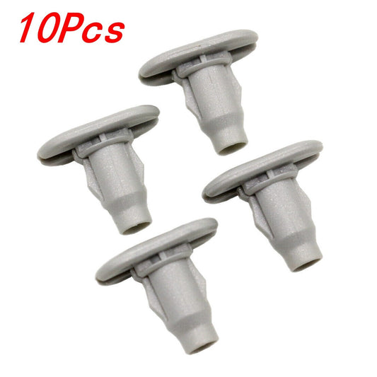 10X for LEXUS 2003-2004 GX470 ROCKER MOULDING CLIPS 75867-60020-B2 SILVER