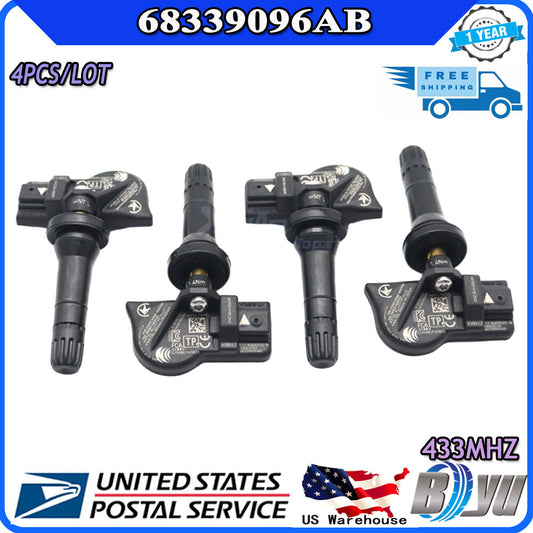 TPMS tire pressure sensor 68339096AB is suitable for Jeep for Wrangler Gladiator 21-23.