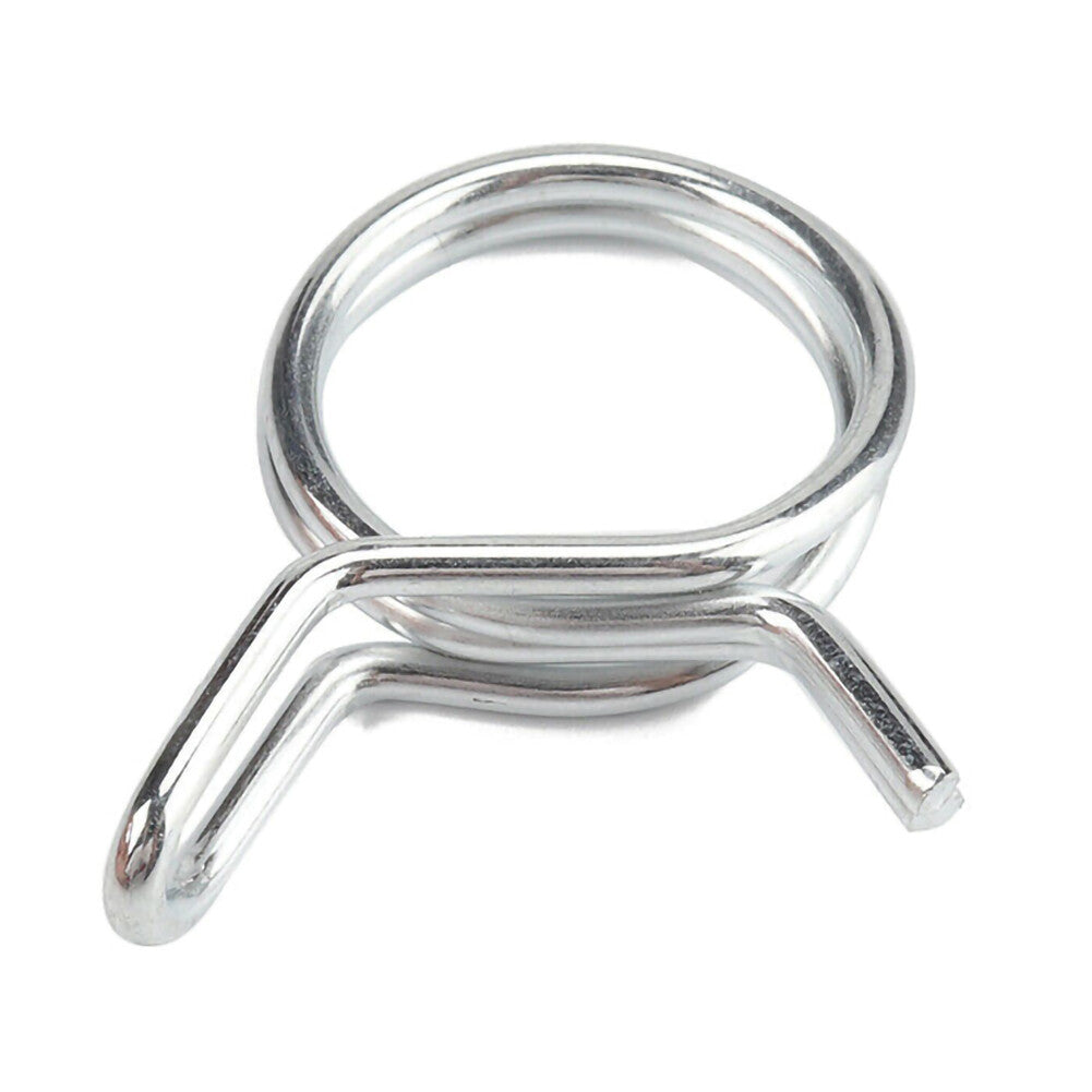 Steel wire hose clamps, categorized kit, steel spring wire, oil/water/fuel hoses, 285 pieces,