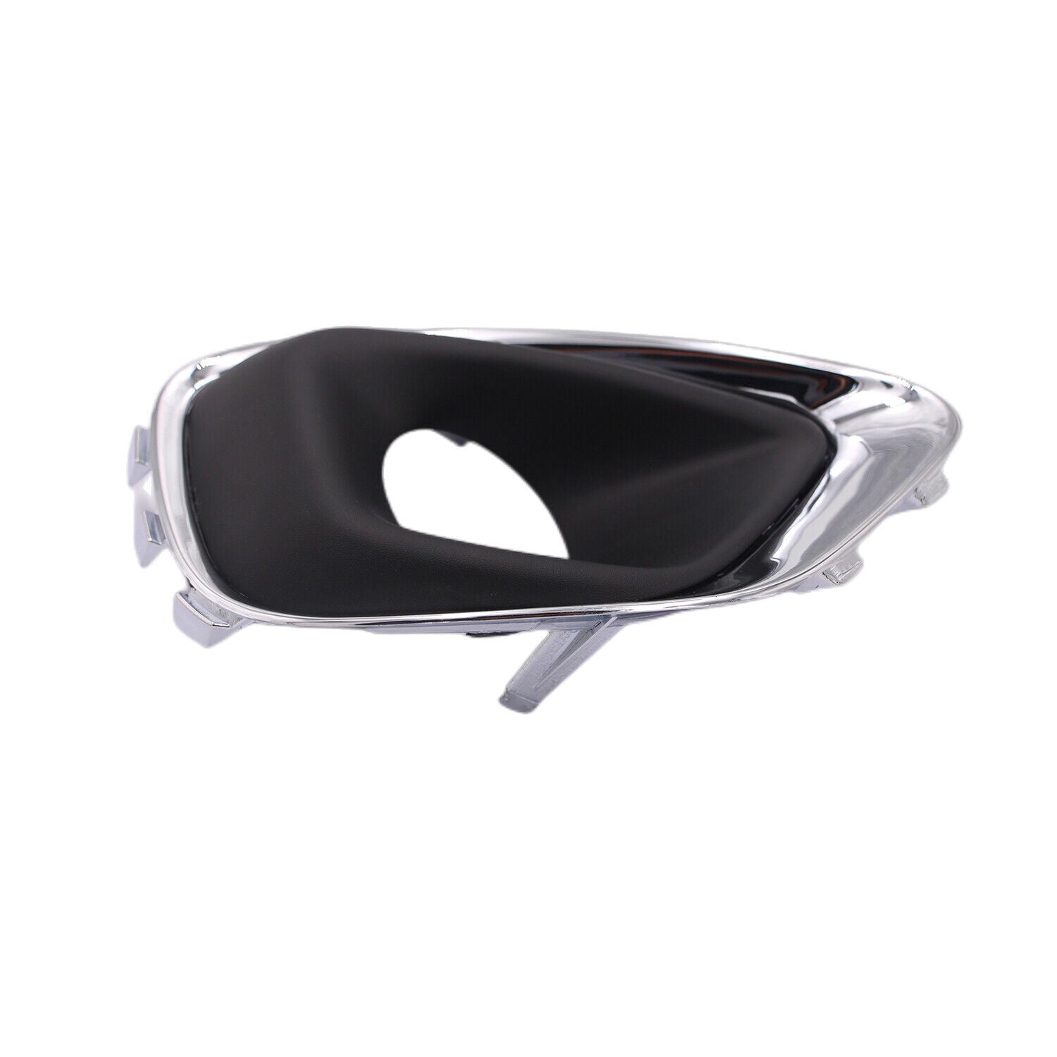 2Pcs Fog Light Lamp Bezel Cover Chrome Trim For 2014-2016 for Jeep Compass New