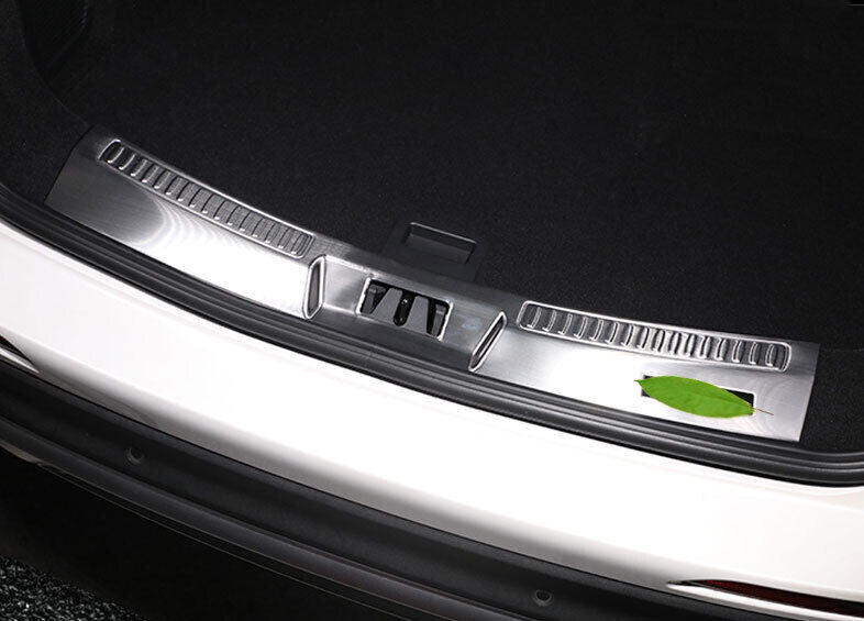 for Lincoln Corsair 20-2022 Inner Rear Bumper Protector Steel Guard Trim Silver
