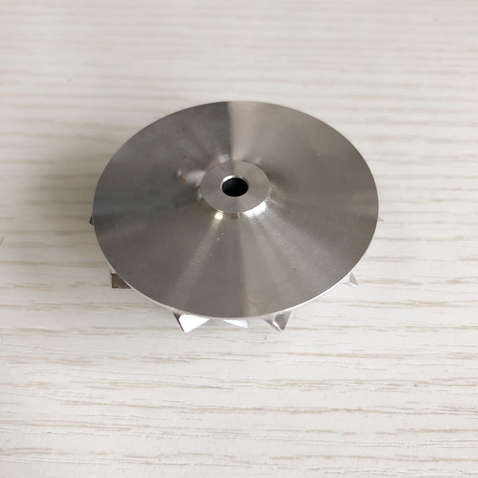 K04 34.53/50.96 mm 11+0 Blade Turbine Milling/Blank Compressor Wheel