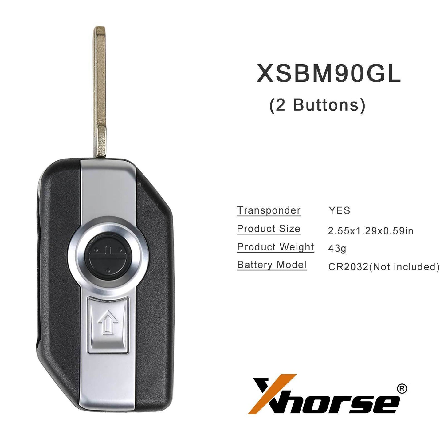 XSBMM0GL for BMW XM38 Motorcycle for Smart Card Key With Shell 8A Chip