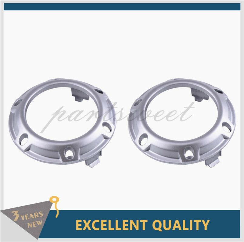 LH+ RH Fog Light Cover Bumper Bezels Fit for Mitsubishi Outlander 2007 2008 2009