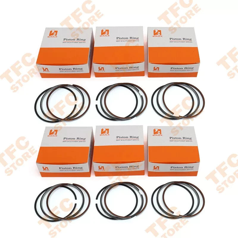 6 Sets DE08TIS D1146 Piston Ring For DE08T DE08TI DE08 111mm3.3K+3+4